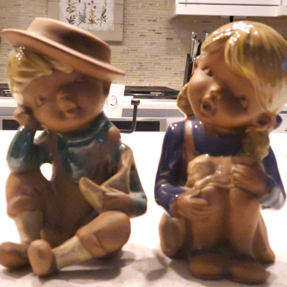 Vintage Ceramic Children